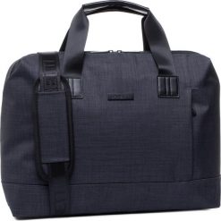 Torba na laptopa LANETTI - BMM-S-012-11-03 Gray. Szare torby męskie skórzane Lanetti, bez wzorów, z materiału. Za 159,99 zł.