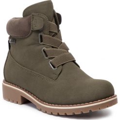 Trapery NELLI BLU - CS722-65 Khaki. Zielone śniegowce dziewczęce Nelli Blu, bez zapięcia. Za 119,99 zł.
