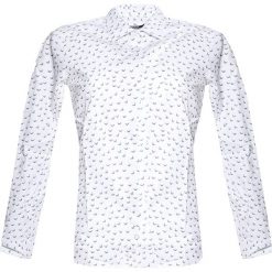 Koszula w kolorze biało-czarnym. Czarne koszule damskie Pepe Jeans, Mexx, Pierre Cardin, na co dzień, xl, bez wzorów, z bawełny, z klasycznym kołnierzykiem, bez rękawów. W wyprzedaży za 137,95 zł.