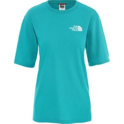 Koszulka The North Face BoyFriend Simple Dome T94CESH8E - niebieski. Niebieskie koszulki damskie The North Face, xl, bez wzorów, bez kołnierzyka, bez rękawów. Za 76,99 zł.