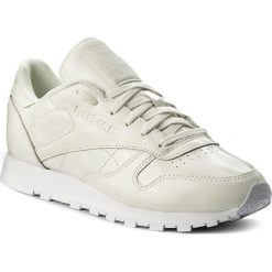 Buty Reebok - Cl Lthr Patent CN0770 White. Białe półbuty damskie Reebok, ze skóry. W wyprzedaży za 279,00 zł.