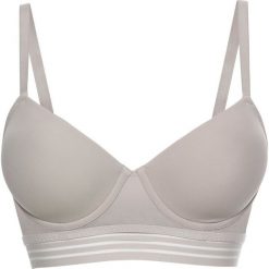 Biustonosz usztywniany bonprix szary kamienisty. Szare biustonosze bardotka bonprix. Za 37,99 zł.