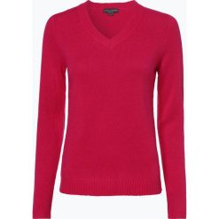 Franco Callegari - Damski sweter z wełny merino, różowy. Czerwone swetry klasyczne damskie Franco Callegari, l, z dzianiny. Za 229,95 zł.