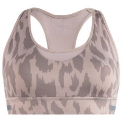 Biustonosz top Calvin Klein Performance Medium Support Bra 00GWS0K159. Brązowe topy damskie Calvin Klein Performance, l, bez wzorów, z elastanu, bez kołnierzyka. W wyprzedaży za 289,00 zł.
