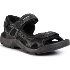 Sandały ECCO - Offroad 82209401001 Black. Czarne klapki męskie ecco, bez wzorów, ze skóry. Za 539,00 zł.