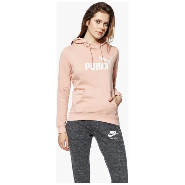 Puma Bluza Ess No.1 , różowy, rozmiar M. Różowe bluzy damskie Puma, s, bez wzorów, z bawełny, bez rękawów, bez kaptura. W wyprzedaży za 179,99 zł.