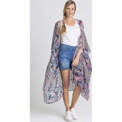 KIMONO Twinset U&B. Różowe poncza damskie Twinset U&B, m, bez wzorów, z bawełny. Za 657,30 zł.