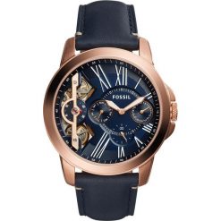 Zegarki damskie: Zegarek FOSSIL – Grant ME1162 Blue/Rose Gold