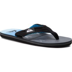 Japonki QUIKSILVER - AQYL100784 Xksb. Czarne klapki męskie Quiksilver, bez wzorów, z tworzywa sztucznego. W wyprzedaży za 89,00 zł.