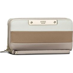 Portfele damskie: Duży Portfel Damski GUESS – Luma Slg SWVG68 54460 BSM