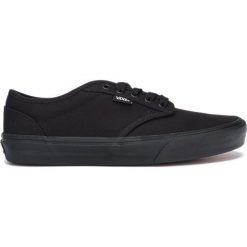 Vans Atwood Tenisówki Czarny. Czarne trampki męskie Vans, bez wzorów, z materiału, bez zapięcia. Za 266,95 zł.