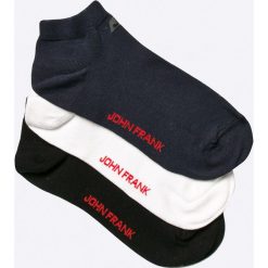 John Frank - Skarpety (3-pack). Czarne skarpetki męskie marki John Frank, z bawełny. W wyprzedaży za 29,90 zł.