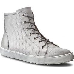 Sneakersy CARINII - B3132/M Jasny Szary. Szare półbuty damskie Carinii, ze skóry. W wyprzedaży za 169,00 zł.