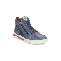 Buty Dziecko Geox J PERTH BOY. Niebieskie trampki chłopięce Geox. Za 314,10 zł.