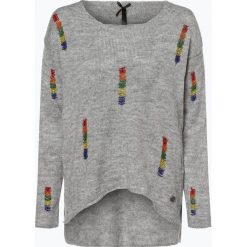 Key Largo - Sweter damski, szary. Szare swetry damskie Key Largo, s, bez wzorów, z dzianiny, bez rękawów, bez kaptura. Za 229,95 zł.