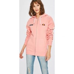 Ellesse - Bluza. Różowe bluzy damskie marki Ellesse, s, z nadrukiem, z bawełny, bez rękawów, z kapturem. W wyprzedaży za 179,90 zł.