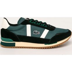 Lacoste - Buty Partner Retro. Zielone sneakersy męskie Lacoste, z okrągłym noskiem, na sznurówki. W wyprzedaży za 329,90 zł.