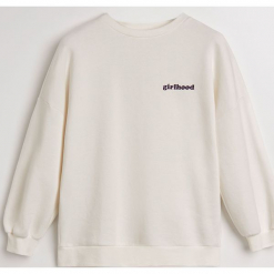 Bluza Girlhood - Kremowy. Białe bluzy damskie Reserved, l. Za 119,99 zł.