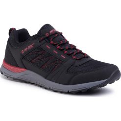 Trekkingi HI-TEC - Wizani AVS-SS20-Ht-01-Q1 Black/Dark Grey/Red. Czarne trapery męskie Hi-tec, ze skóry ekologicznej, bez zapięcia. Za 259,00 zł.