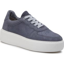 Tenisówki MARC O'POLO - 901 15203502 300 Denim 870. Szare półbuty damskie marki Marc O'Polo, bez wzorów, z zamszu, bez zapięcia. Za 619,00 zł.