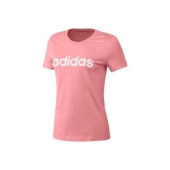 Koszulka krótki rękaw Gym & Pilates damska. Koszulki damskie Adidas, s, bez wzorów, bez kołnierzyka. Za 79,99 zł.