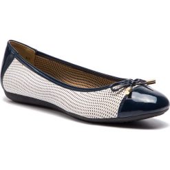 Baleriny GEOX - D Lola A D62M4A 05402 C0899 White/Navy. Białe baleriny damskie Geox, klasyczne. W wyprzedaży za 229,00 zł.
