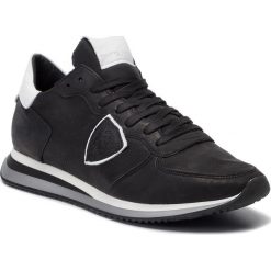 Sneakersy PHILIPPE MODEL - Trpx TZLU WW08 Noir. Czarne półbuty męskie Philippe Model, na co dzień, bez wzorów, ze skóry, bez zapięcia. W wyprzedaży za 1019,00 zł.
