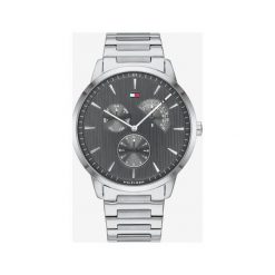 Tommy Hilfiger Zegarek Srebrny. Szare zegarki męskie TOMMY HILFIGER, srebrne. Za 876,95 zł.