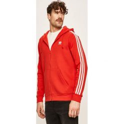 Adidas Originals - Bluza. Czerwone bluzy męskie adidas Originals, s, bez wzorów, z elastanu, z kapturem, bez rękawów, z kapturem. Za 279,90 zł.