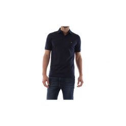 Koszulki polo z krótkim rękawem Calvin Klein Jeans K10K103378 SOFT INTERLOCK. Niebieskie koszulki męskie Calvin Klein Jeans, s, bez wzorów, z jeansu, z krótkim rękawem. Za 214,74 zł.