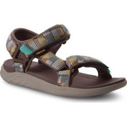 Sandały TEVA - Float 2 Universal 1091333 Nica Plum Truffle. Pomarańczowe klapki damskie Teva, bez wzorów, z tworzywa sztucznego, bez obcasa. W wyprzedaży za 249,00 zł.