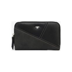 Tom Tailor Portfel Czarny. Czarne portfele damskie Tom Tailor, bez wzorów, z materiału. Za 157,95 zł.
