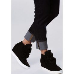 Czarne Sneakersy Doodad. Czarne koturny damskie Born2be. Za 59,99 zł.