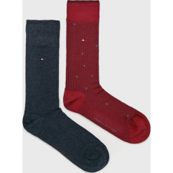 Tommy Hilfiger - Skarpety (2-Pack). Szare skarpetki męskie TOMMY HILFIGER, z bawełny. Za 59,90 zł.