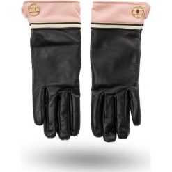 RĘKAWICZKI elisabetta franchi. Czarne rękawiczki damskie Elisabetta Franchi, z aplikacjami, z wełny. Za 1159,00 zł.