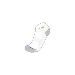 Skarpetki damskie: Fuse Skarpety do biegania RUNNING damskie biało-szare r. 35-38