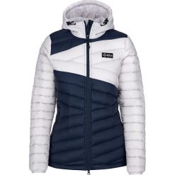 Kurtka puchowa "Svalbard" w kolorze granatowo-białym. Niebieskie kurtki damskie Kilpi, z puchu. W wyprzedaży za 649,95 zł.