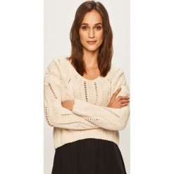 Tally Weijl - Sweter. Białe swetry damskie TALLY WEIJL, s, bez wzorów, z poliesteru, bez rękawów, bez kaptura. W wyprzedaży za 89,90 zł.