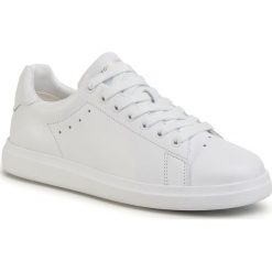 Sneakersy TORY BURCH - Howell Court 73057 Titanum White/Titanum White 123. Białe półbuty damskie Tory Burch, ze skóry. W wyprzedaży za 679,00 zł.