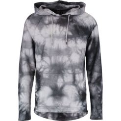Bluzy męskie: Redefined Rebel MORE TIEDYE Bluza z kapturem black
