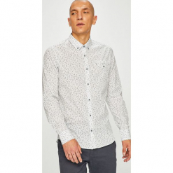 Medicine - Koszula Basic. Białe koszule męskie marki MEDICINE, s, bez wzorów, z elastanu, casualowe, button down, z długim rękawem. Za 59,90 zł.