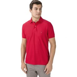 Tommy Hilfiger Polo Koszulka Czerwony. Czerwone podkoszulki męskie TOMMY HILFIGER, s, bez wzorów, z bawełny, bez rękawów. Za 376,95 zł.