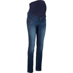 Dżinsy ciążowe "multi-stretch" bonprix niebieski. Niebieskie jeansy damskie bonprix, z jeansu. Za 129,99 zł.