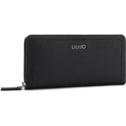 Duży Portfel Damski LIU JO - Xl Zip Around Manhattan A68174 E0011 Nero 22222. Czarne portfele damskie marki Liu Jo, ze skóry ekologicznej. Za 299,00 zł.