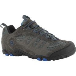 Buty trekkingowe męskie: Hi-tec Buty męskie Perith Low WP Charcoal/Blue r. 40