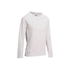 Bluza 100 Gym. Szare bluzy sportowe damskie DOMYOS, s. W wyprzedaży za 19,99 zł.