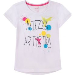 Endo - Top dziecięcy 104-128 cm. Szare topy damskie Endo, z nadrukiem, z bawełny, z okrągłym kołnierzem. W wyprzedaży za 29,90 zł.