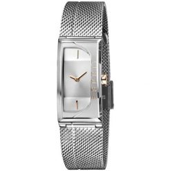 Esprit Houston Lux Silver ES1L015M0015. Szare zegarki damskie Esprit, srebrne. W wyprzedaży za 508,00 zł.