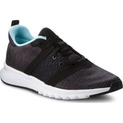 Buty Reebok - Print Lite Rush CN2614 Black/Ash Grey/Blue/Wht. Czarne buty sportowe damskie Reebok, bez wzorów, z gumy, eleganckie, do biegania, reebok print. W wyprzedaży za 209,00 zł.