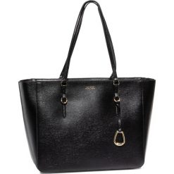 Torebka LAUREN RALPH LAUREN - Tote 431687507001 Black. Czarne torebki klasyczne damskie Lauren Ralph Lauren, bez wzorów, ze skóry, klasyczne, bez dodatków. W wyprzedaży za 599,00 zł.